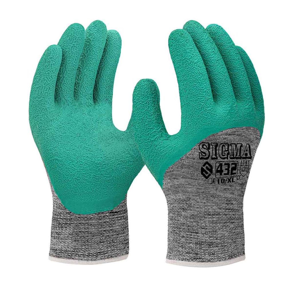 Latex work gloves 432 - Welding gloves