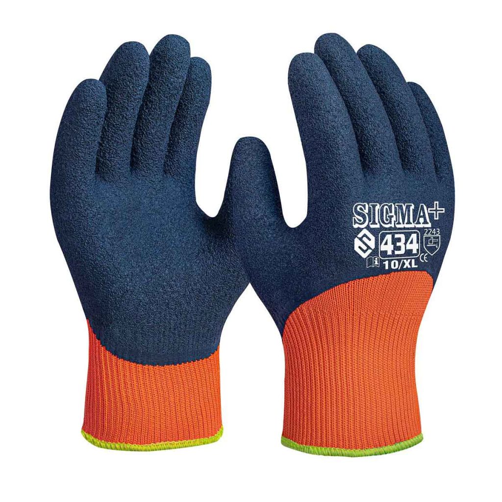 Latex work gloves +434