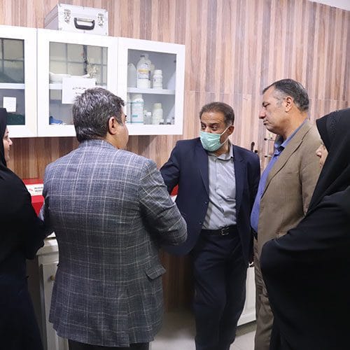بازدید جناب عباس رستمی ( مدیر کل استاندارد استان سمنان