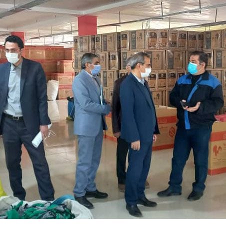 بازدید مسئولین صنعت و معدن استان سمنان