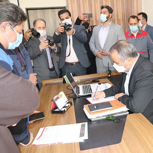 بازدید جناب هاشمی